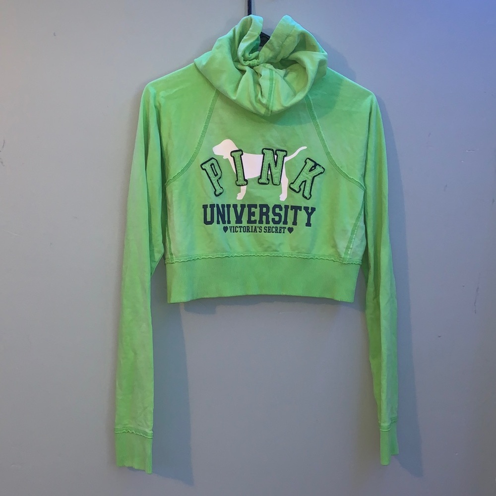 Vs cropped full zip
